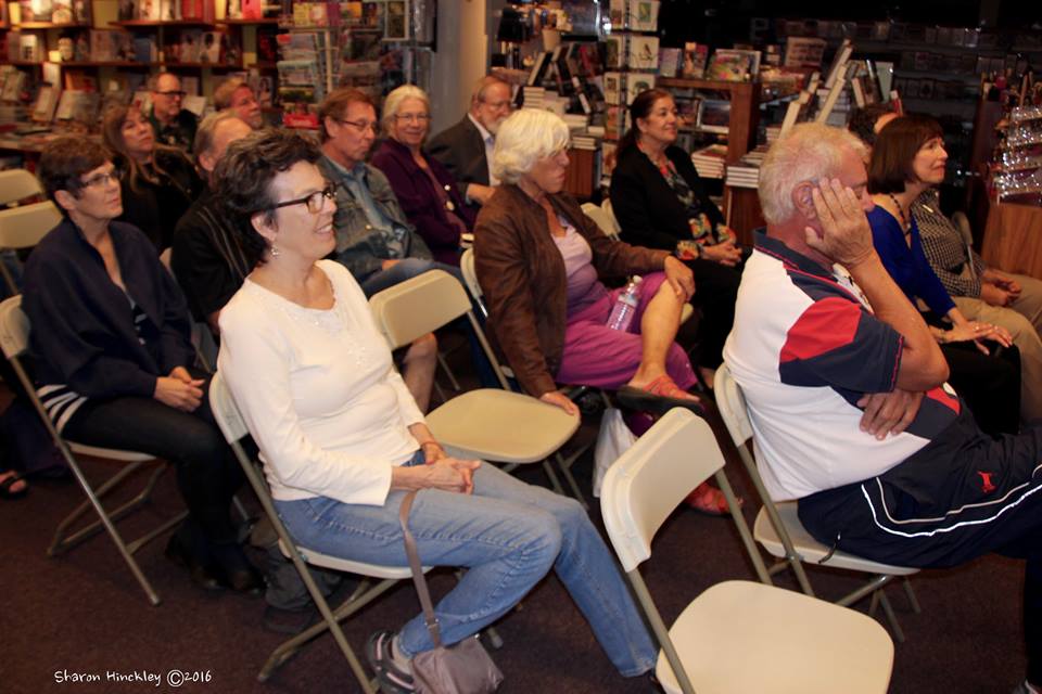 Audience at a Kent Hinckley book reading