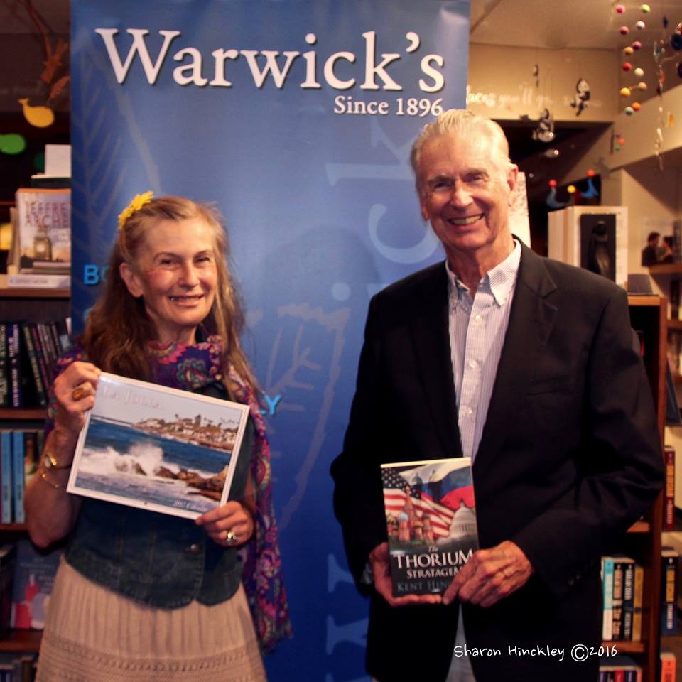 Kent and Sharon at The Thorium Stratagem Book Launch at Warwicks
